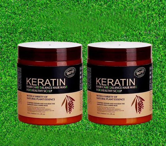 Buy 1 Get 1 free Brazil Nut Keratin Hair Mask,Pack Of 2 Items ,(Original)