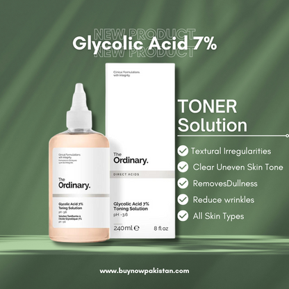 The Ordinary Glycolic Acid 7% Toning Solution 240ML