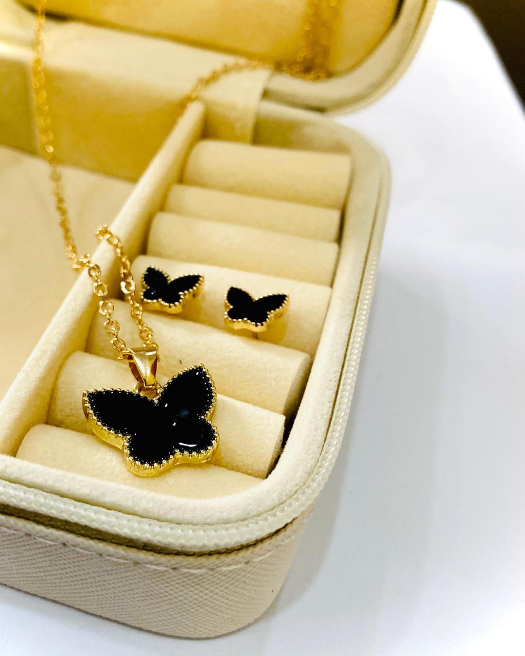 Butterfly Necklace Set