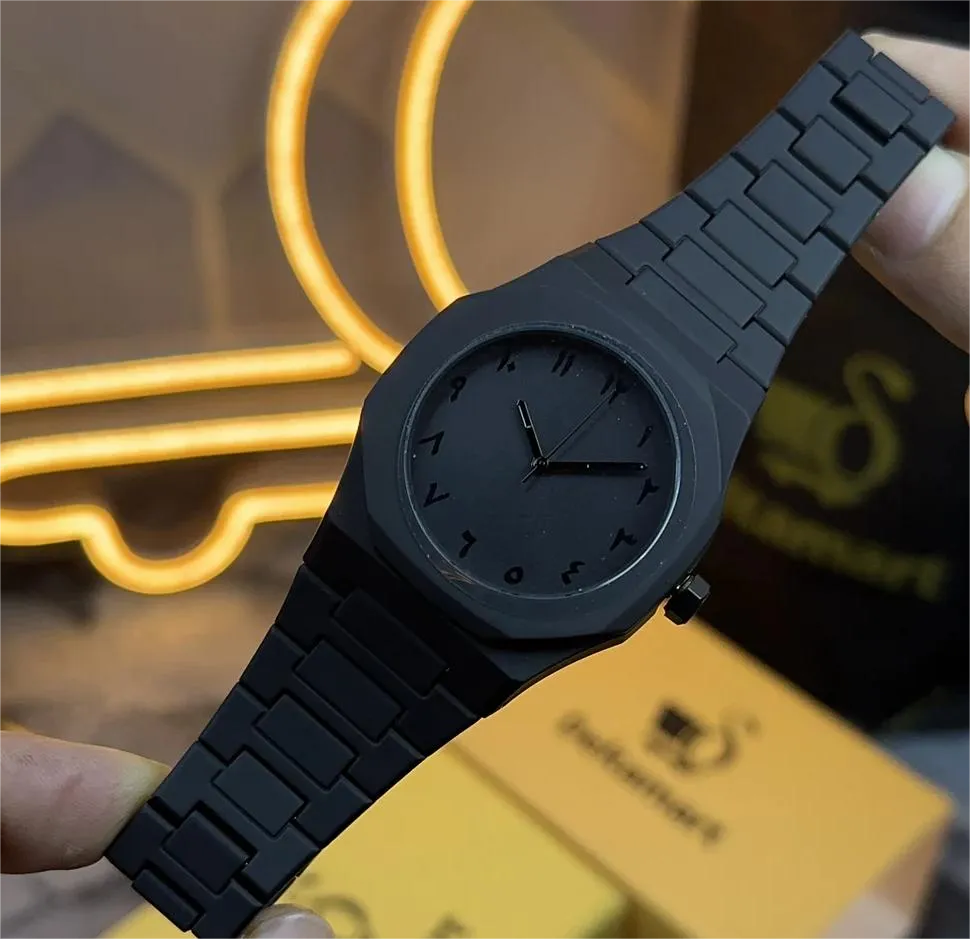 Arabic Black Aura Men  Watch