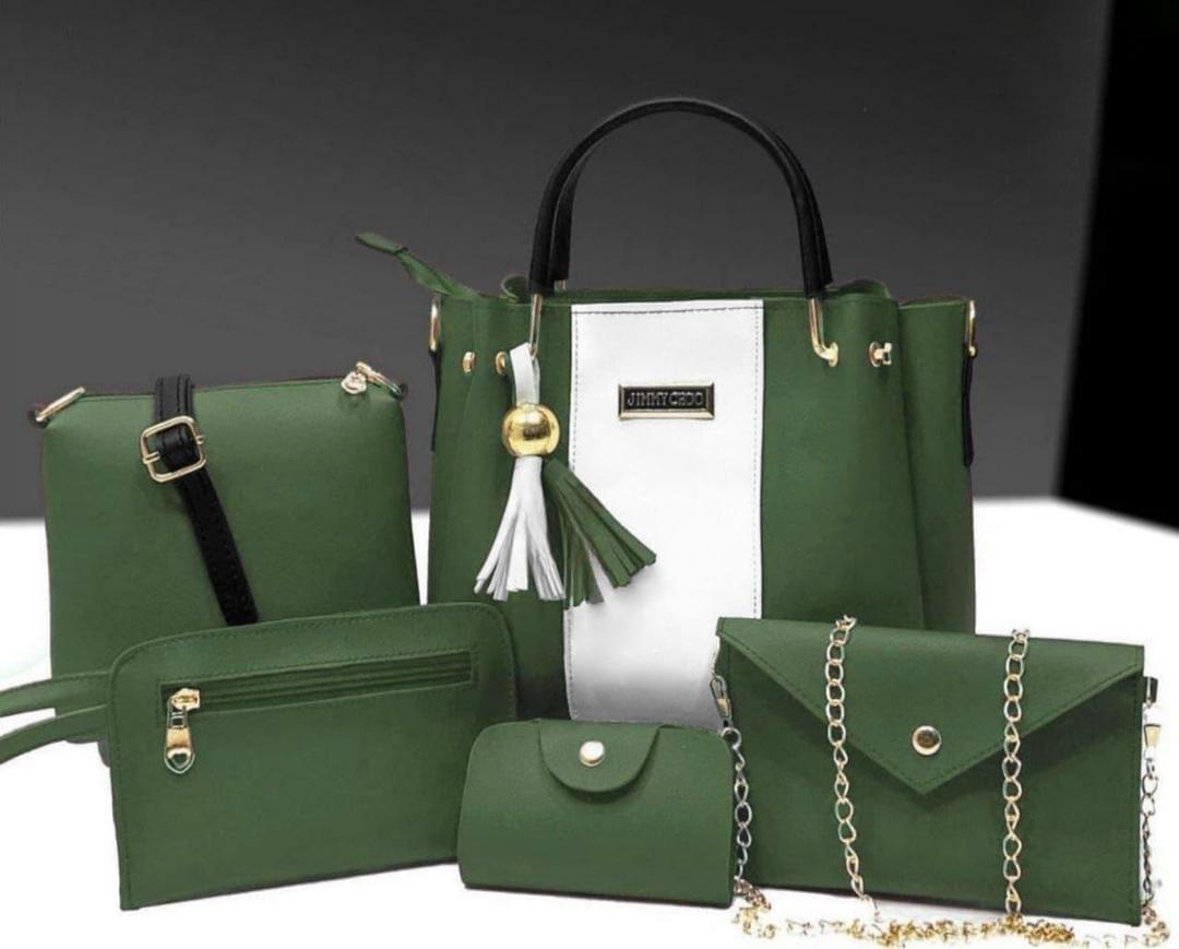 5 piece set Luxury leather hand bags